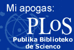 Mi apogas la Publikan Bibliotekon de Scienco